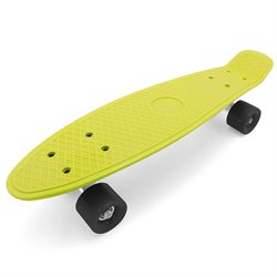 Seven Penny Skateboard 7-Brand Black Lemon med gummihjul 